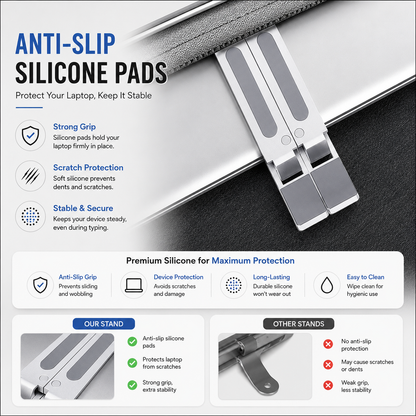 Adjustable Aluminum Laptop Stand